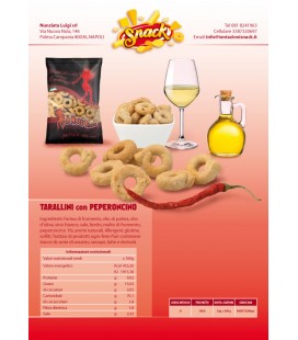 TARALLINI CON PEPERONCINO 500 GR